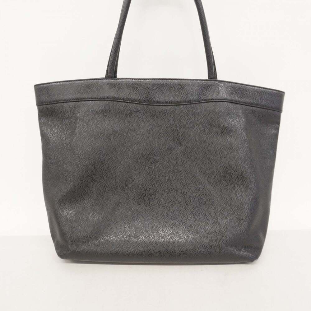 CHANEL Black Caviar Leather Tote Bag - Picture 12 of 12
